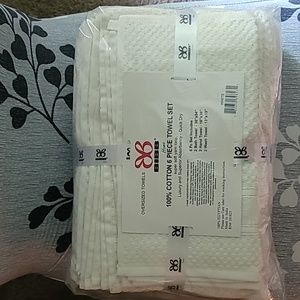 100%COTTON 6 PIECE TOWEL SET